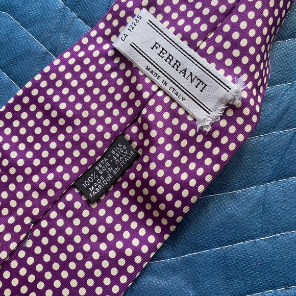 Ferranti Men’s Silk Necktie - Picture 2 of 3